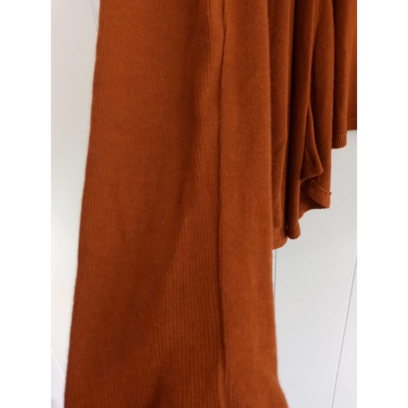 Blue Canoe Organic Brown Open Front Flowy Cardigan - Picture 2 of 8